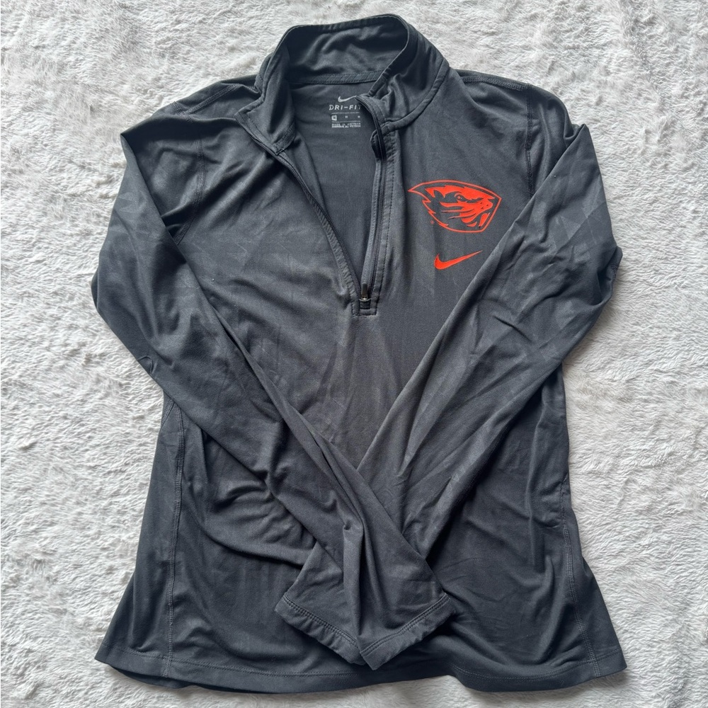 Nike | Oregon State Beaver 1/4 Zip Pullover | M